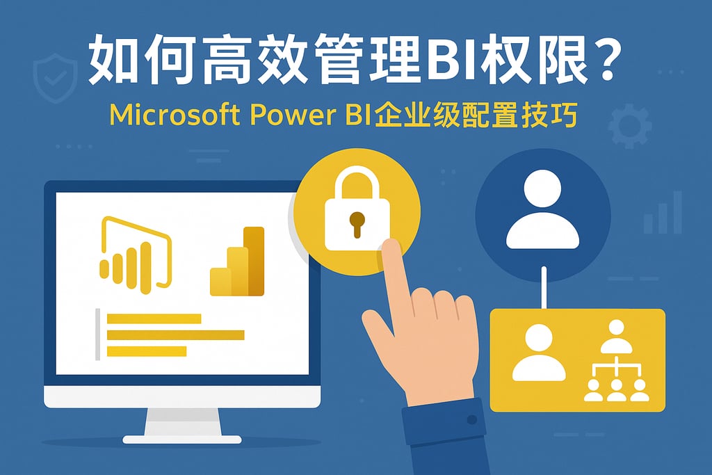 如何高效管理BI权限？Microsoft Power BI企业级配置技巧